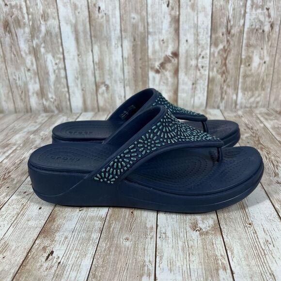 Crocs Monterey blue Womens 9‎ - Picture 1 of 6